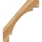Ekena Millwork 6"W x 26"D x 30"H Merced Rough Sawn Knee Brace, Western Red Cedar BRC06X26X30MRC00RWR - alternate 4